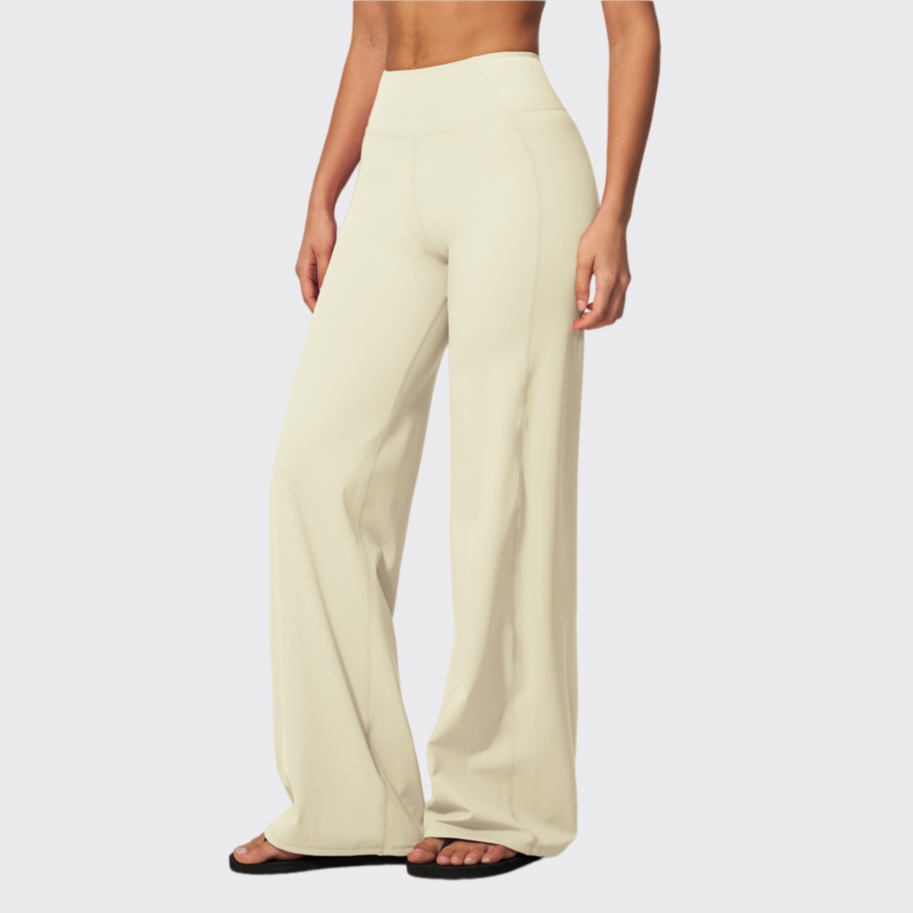 High Waist Leggings - Hochtaillierte, locker sitzende Sporthose für Damen,