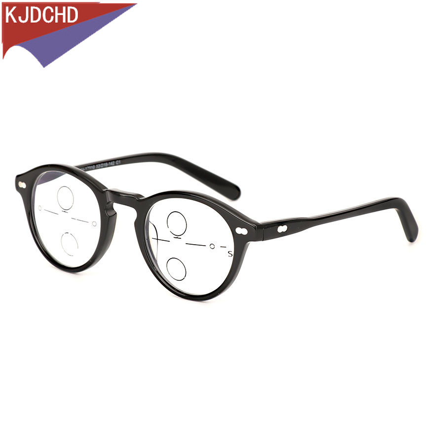 Women'S Fashion Glasses With Clear Lenses - 2025 Acetat Qualität Multifokale Linsen Lesebrille
