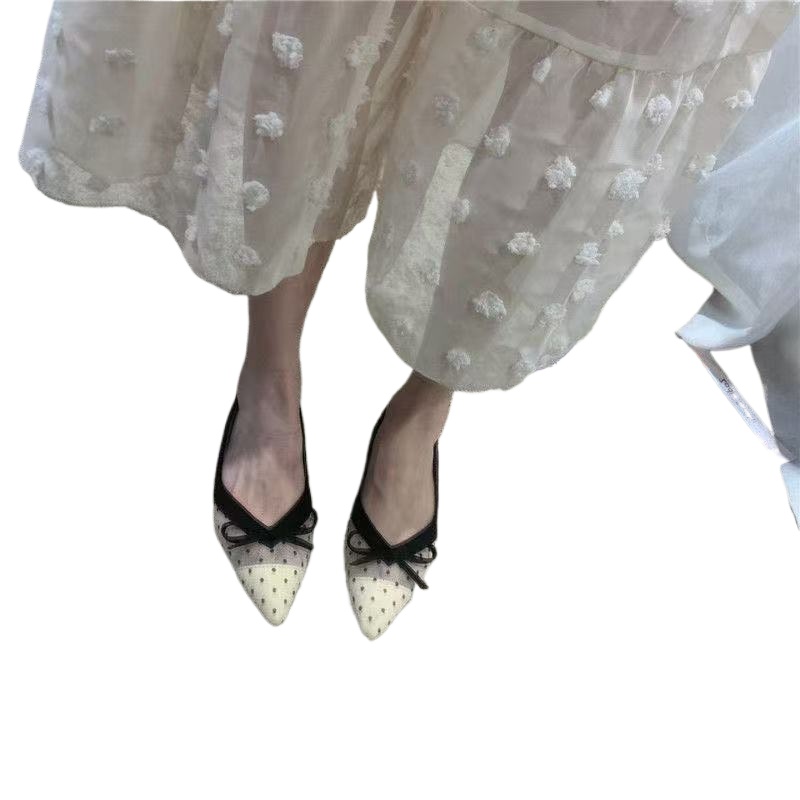 Women'S Fashion For Summer 2026 - 2026 Sommer Neu Polka Dot Einzelschuh