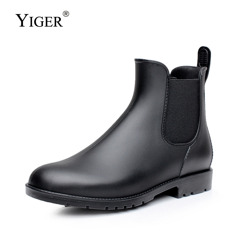 Women'S Fashion Rain Boots - TIGER Männer Regen stiefel mann Chelsea