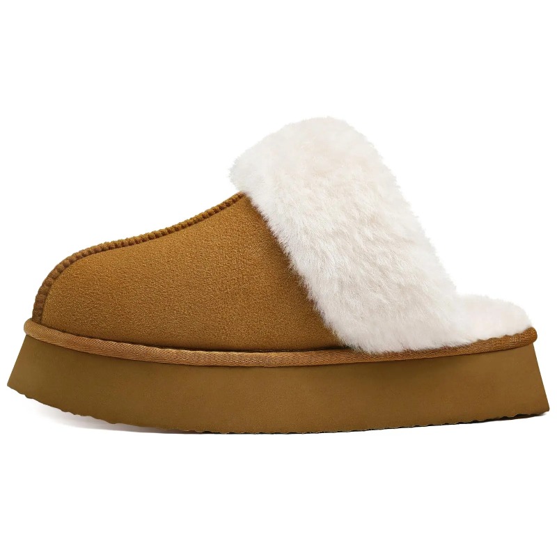 Women'S Fashion Brand Shoes - Comwarm Plateau-Winterhausschuhe für Damen, modische Hausschuhe,