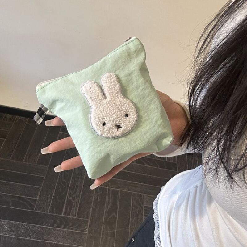 Coin Purse Women - Neue Miffy Reißverschluss-Kosmetiktasche, Kreativer Münzbeutel, Niedliche