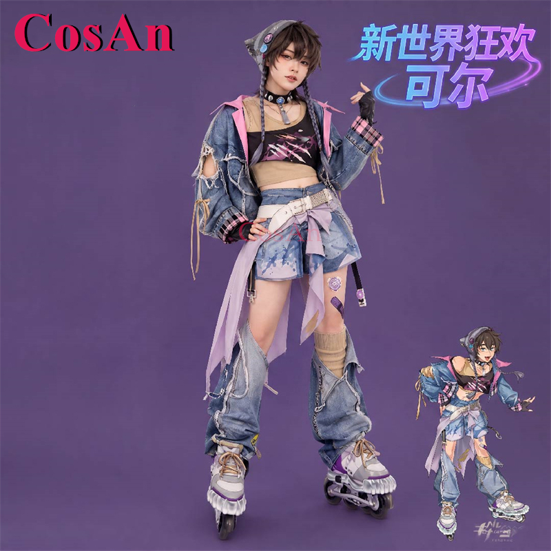 Women'S Fashion Jackets - CosAn Game Nu: Carnival Garu Cosplay-Kostüme,