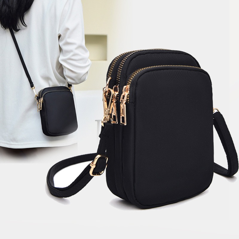 Coin Purse Women - Minimalistische Vertikale Crossbody-Handytasche für Damen und