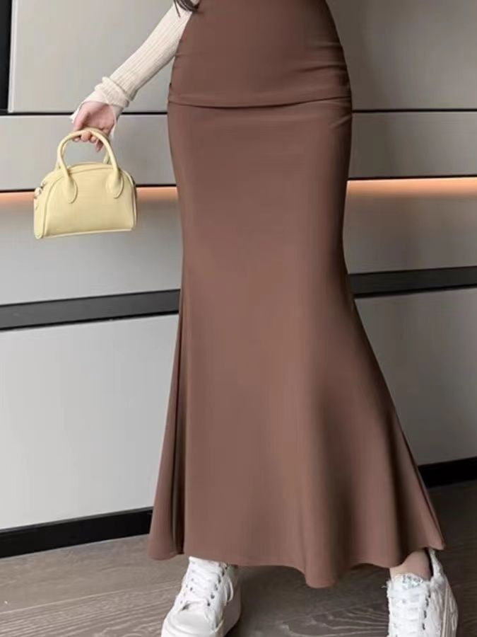Modischer Koreanischer Stil Ei – A-Line Skirt Midi Bewertung und Preis