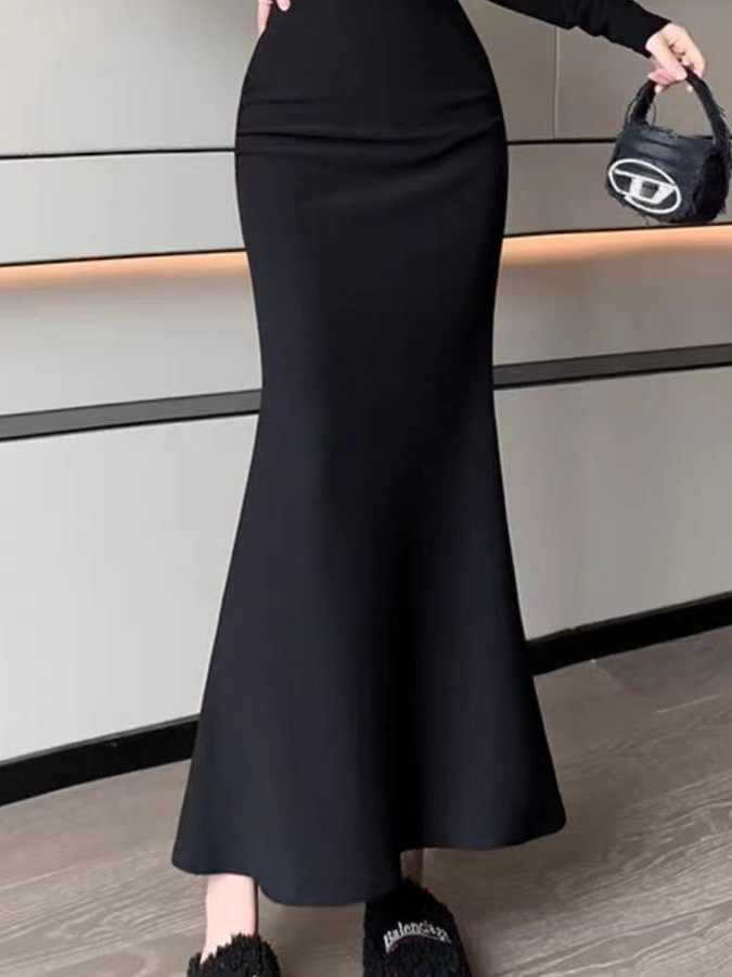 Modischer Koreanischer Stil Ei – A-Line Skirt Midi Bewertung und Preis