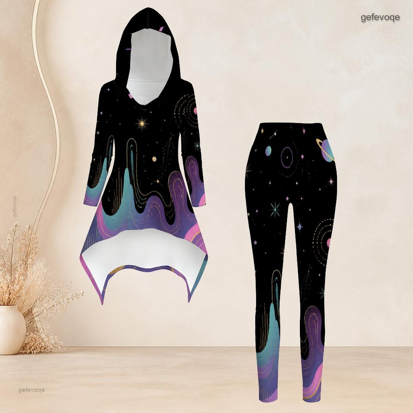 Modisches Damen-Freizeit-Set a – High Waist Leggings Bewertung und Preis