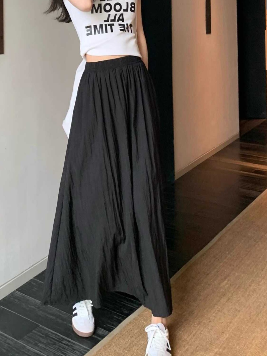 Extragroßer Eisseiden-Midirock – A-Line Skirt Midi Bewertung und Preis