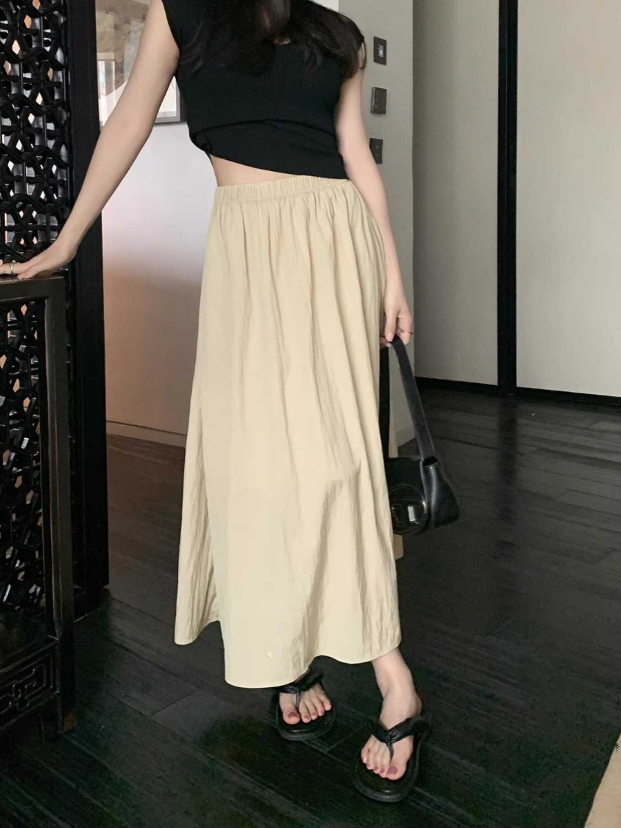 Extragroßer Eisseiden-Midirock – A-Line Skirt Midi Bewertung und Preis