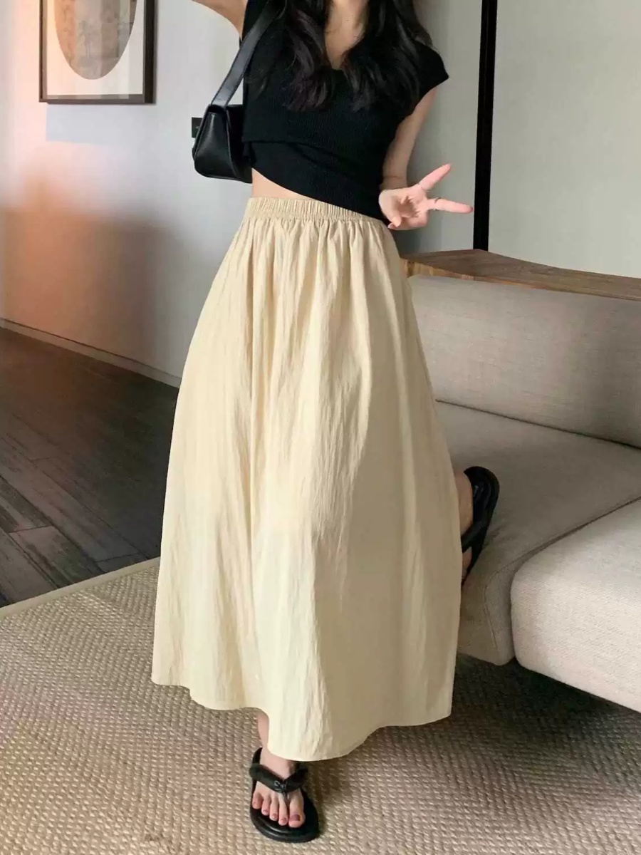 Extragroßer Eisseiden-Midirock – A-Line Skirt Midi Bewertung und Preis