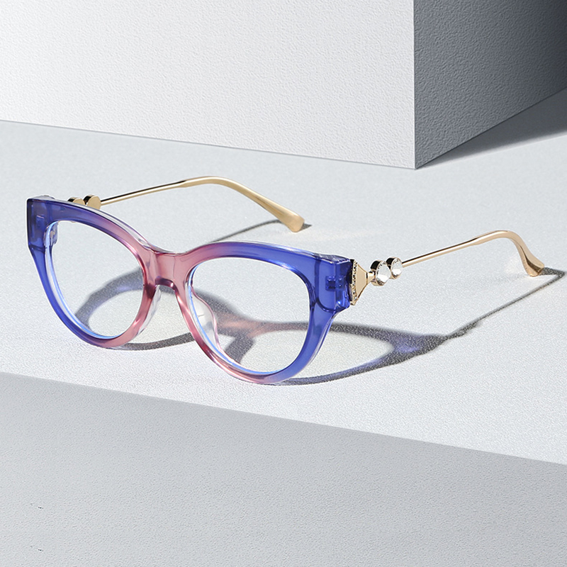 Mode Frauen Blau Licht Blockie – Women'S Fashion Glasses With Clear Lenses Bewertung und Preis
