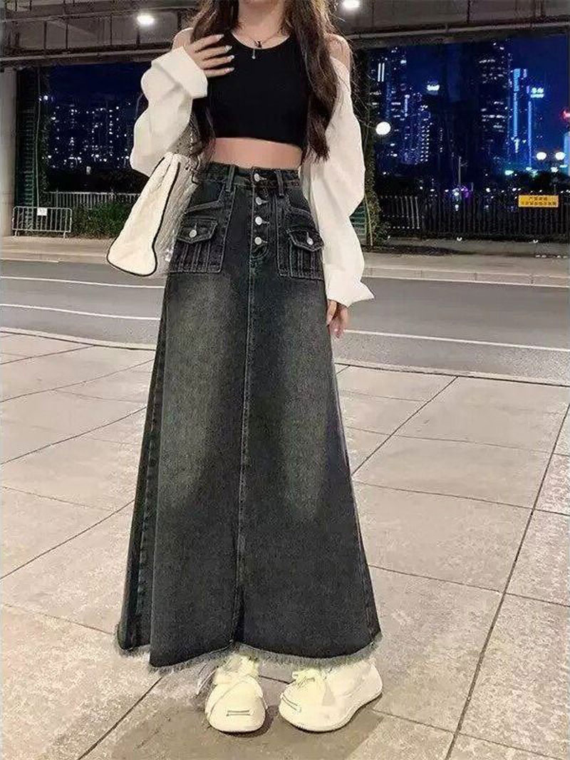 Hochtaillierter A-Linien-Midir – A-Line Skirt Midi Bewertung und Preis