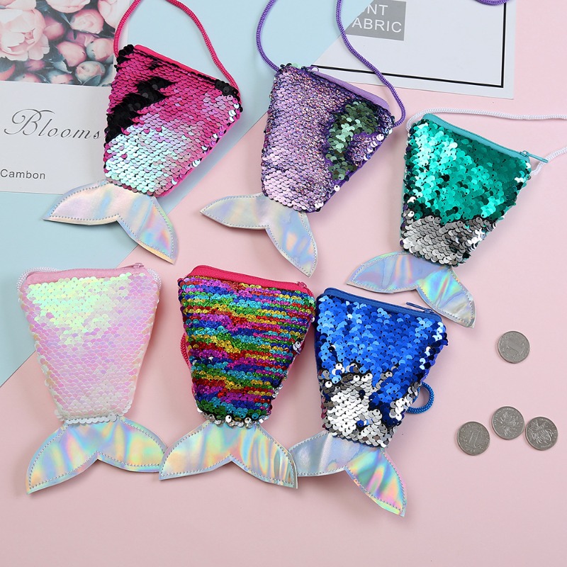Pailletten-Münzbörse mit Umhän – Coin Purse Women Bewertung und Preis