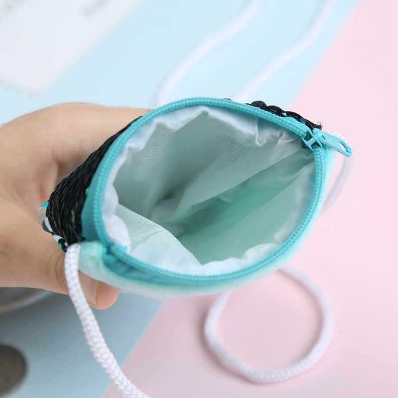 Pailletten-Münzbörse mit Umhän – Coin Purse Women Bewertung und Preis