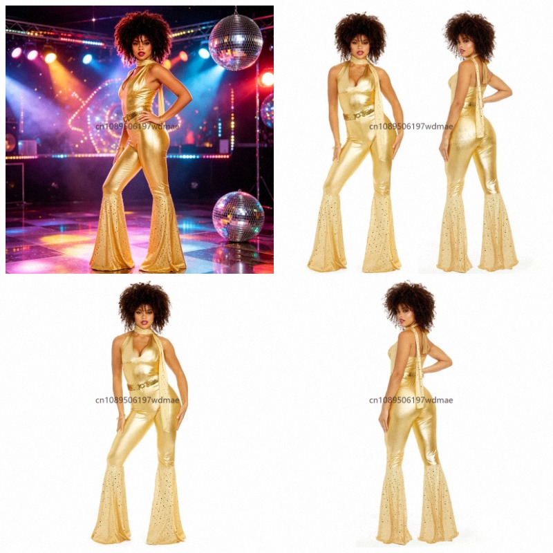 70er-Jahre Retro Disco-Kostüm, – Women'S Fashion In The 70S Bewertung und Preis