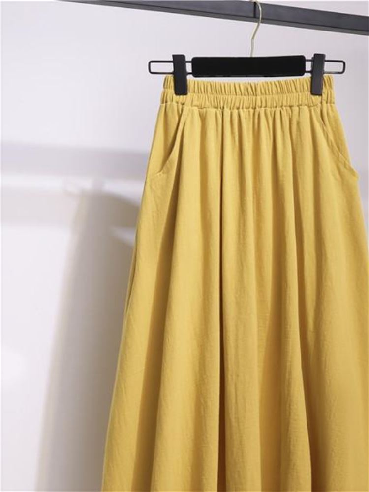 Neuer 2024 High-Waist-Rock aus – A-Line Skirt Midi Bewertung und Preis