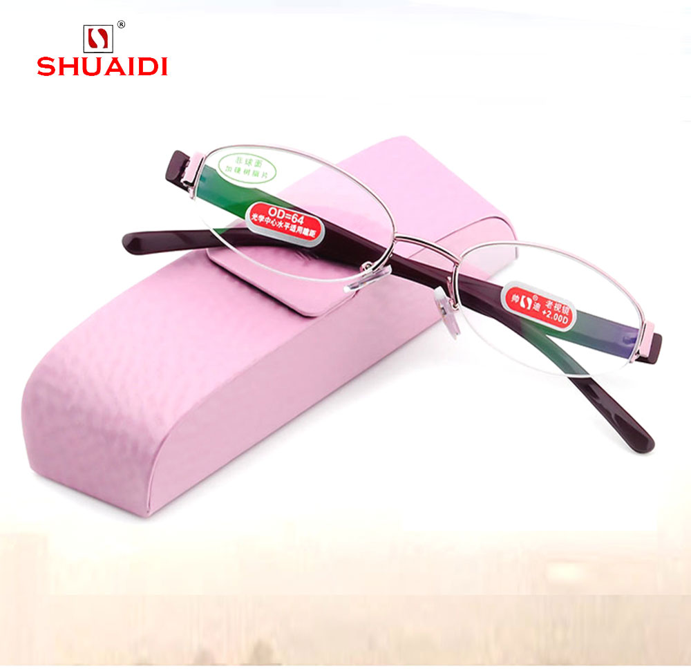 Halb-Rim Tr90 Bein Anti-Müdigk – Women'S Fashion Glasses With Clear Lenses Bewertung und Preis