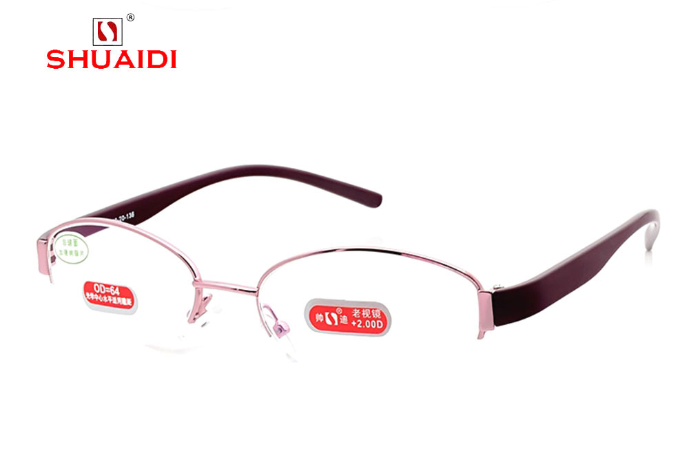 Halb-Rim Tr90 Bein Anti-Müdigk – Women'S Fashion Glasses With Clear Lenses Bewertung und Preis