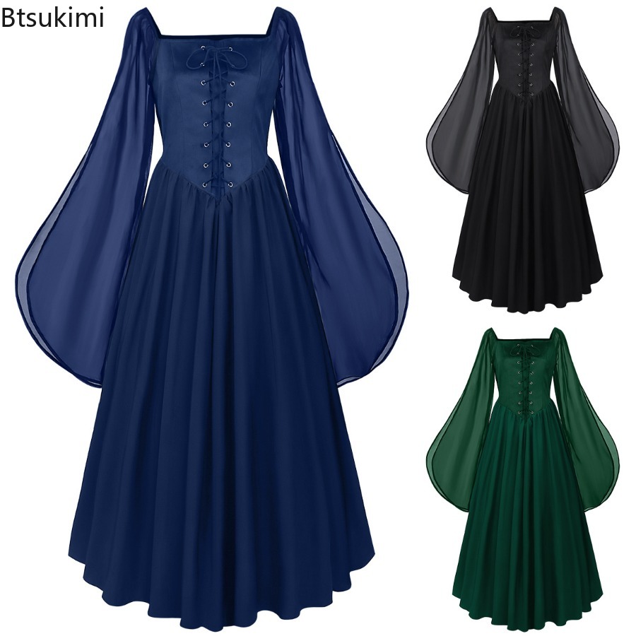 Mittelalterliches Kleid aus de – Women'S Fashion Renaissance Period Bewertung und Preis