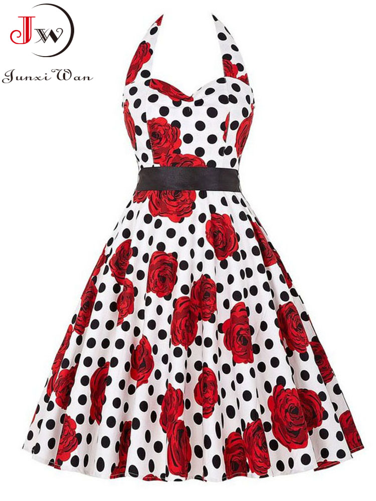 Frauen Sommer Polka Dot Vintag – Women'S Fashion From The 60S Bewertung und Preis