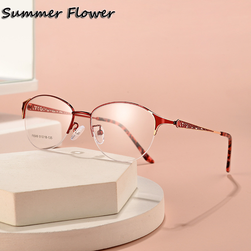 Frauen Ovale Gläser Legierung  – Women'S Fashion Glasses With Clear Lenses Bewertung und Preis