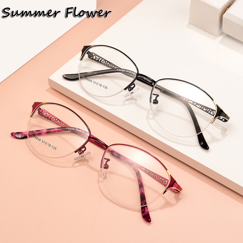 Frauen Ovale Gläser Legierung  – Women'S Fashion Glasses With Clear Lenses Bewertung und Preis