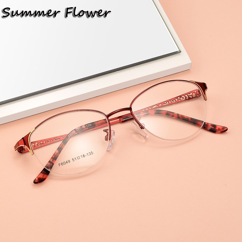 Frauen Ovale Gläser Legierung  – Women'S Fashion Glasses With Clear Lenses Bewertung und Preis