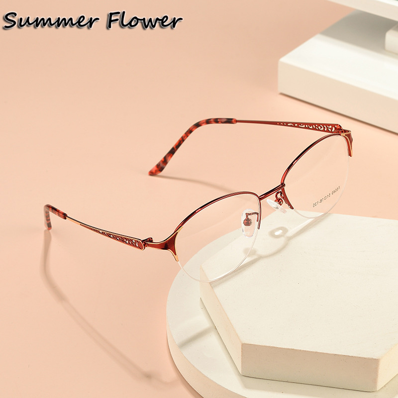 Frauen Ovale Gläser Legierung  – Women'S Fashion Glasses With Clear Lenses Bewertung und Preis
