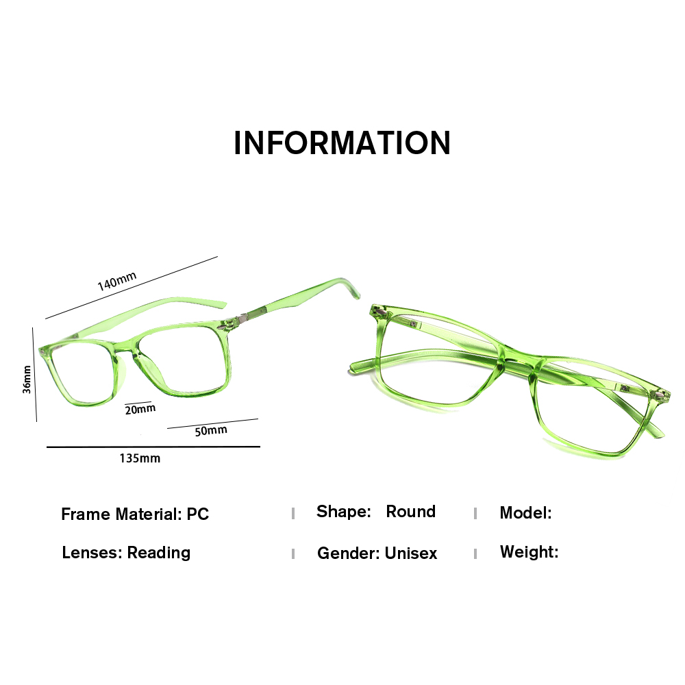 Mode Einfache Transparente Rec – Women'S Fashion Glasses With Clear Lenses Bewertung und Preis