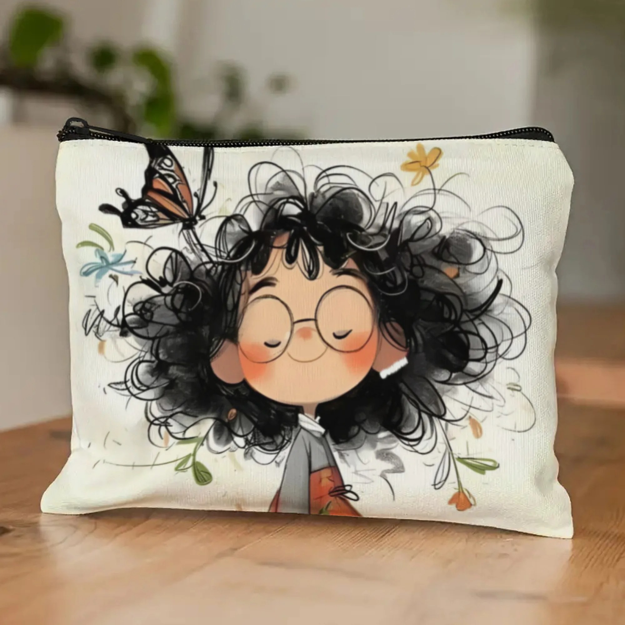 Cartoon Mädchen Make-up Tasche – Coin Purse Women Bewertung und Preis