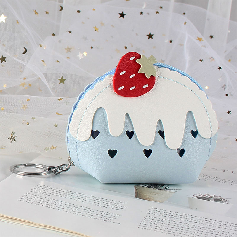 Süße Erdbeer-Eiscreme-Mini-Gel – Coin Purse Women Bewertung und Preis