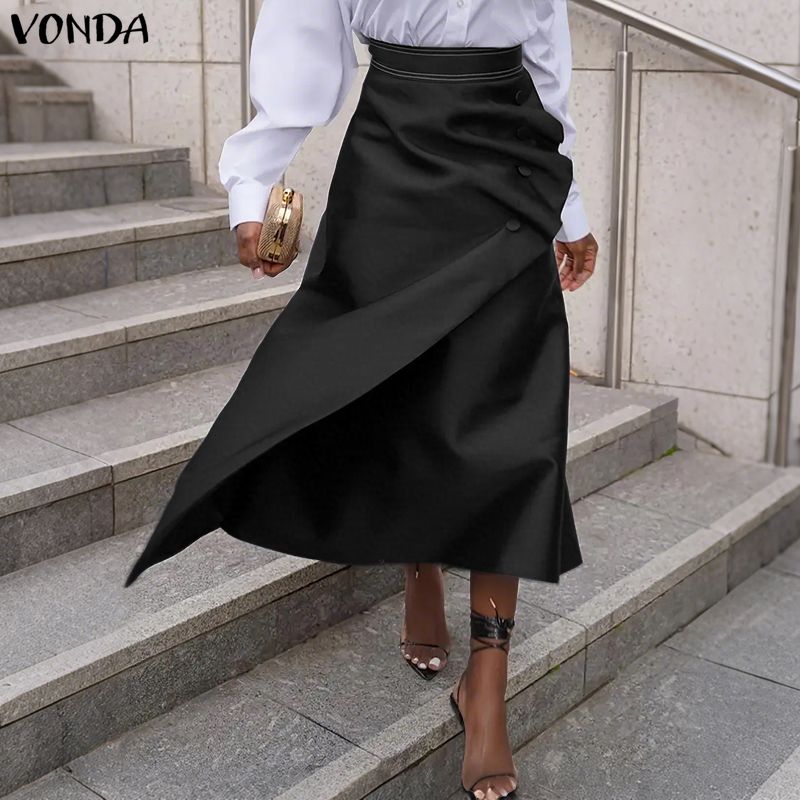 VONDA Plus Größe 5XL Elegante  – A-Line Skirt Midi Bewertung und Preis