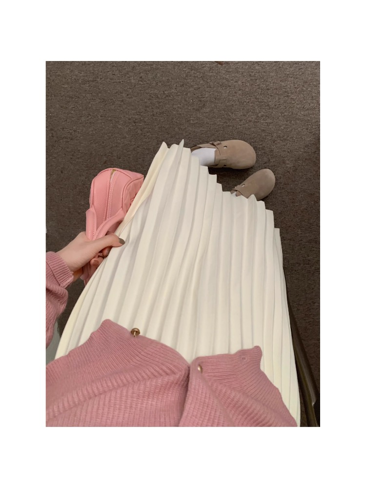 Wollener A-Linien-Midirock für – A-Line Skirt Midi Bewertung und Preis