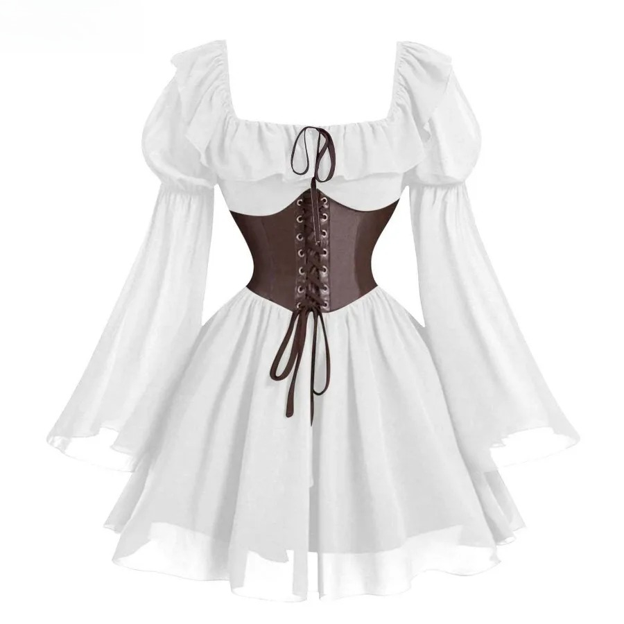 Mittelalterliches Kleid aus de – Women'S Fashion Renaissance Period Bewertung und Preis