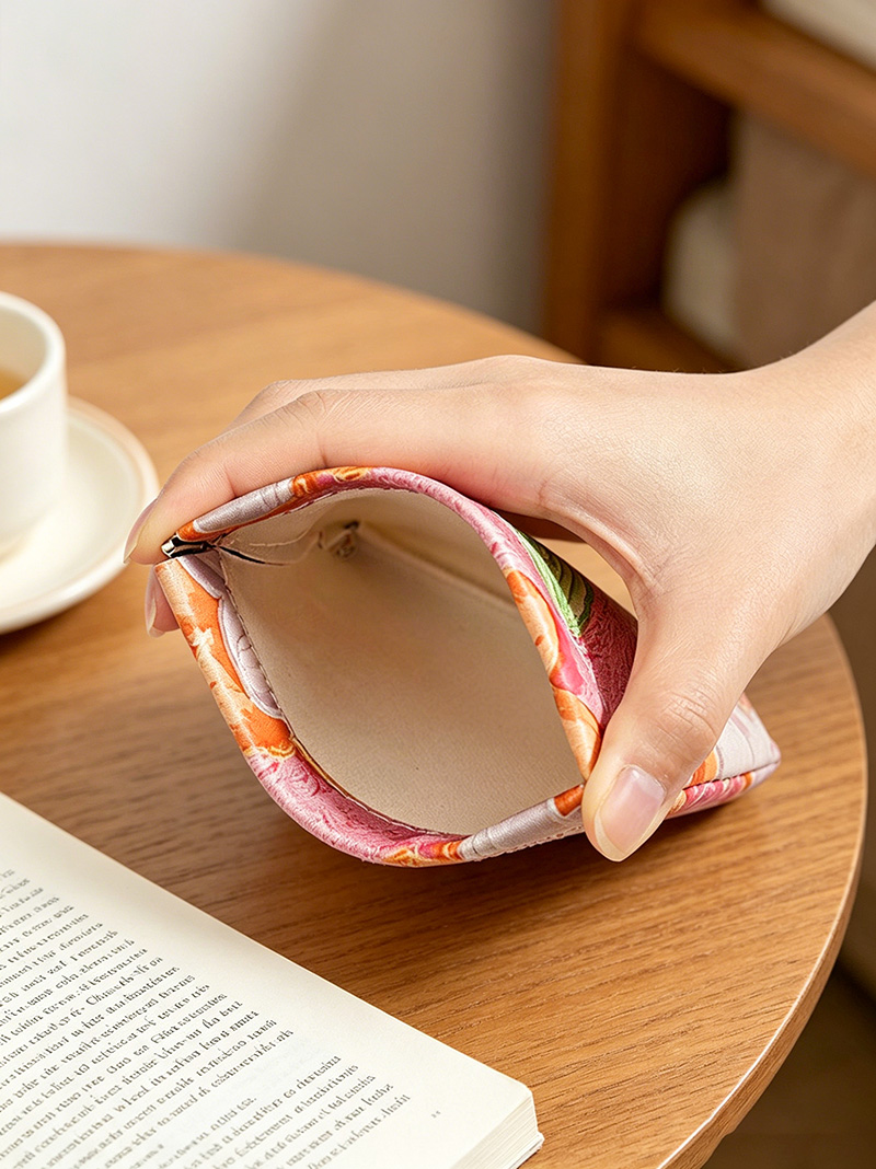 BUYLEMO Ölgemälde-Blumenmuster – Coin Purse Women Bewertung und Preis