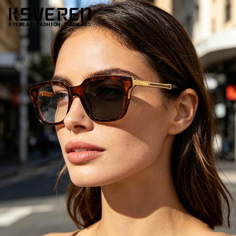 Luxuriöses Design Quadratische – Women'S Fashion Glasses With Clear Lenses Bewertung und Preis